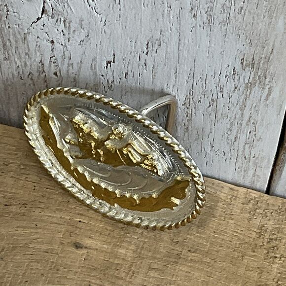 Rodeo Bull Riding Belt Buckle Mens The Classics Buckle Collection Cowboy Western - Picture 3 of 6